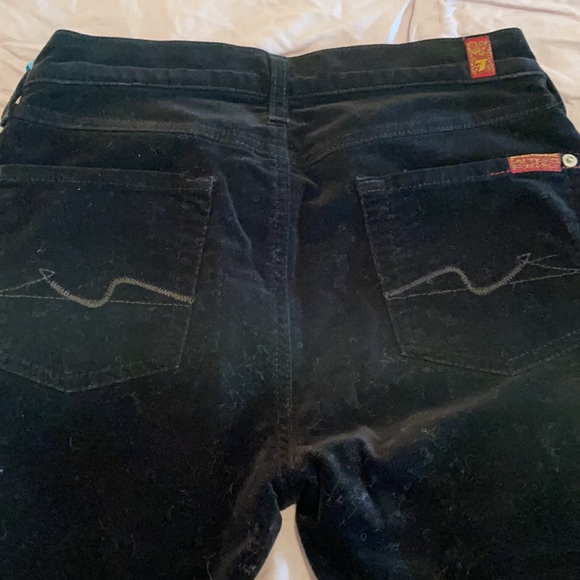 7 for all mankind velvet flare jeans - Picture 5 of 6